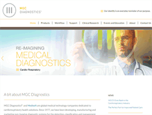 Tablet Screenshot of mgcdiagnostics.com